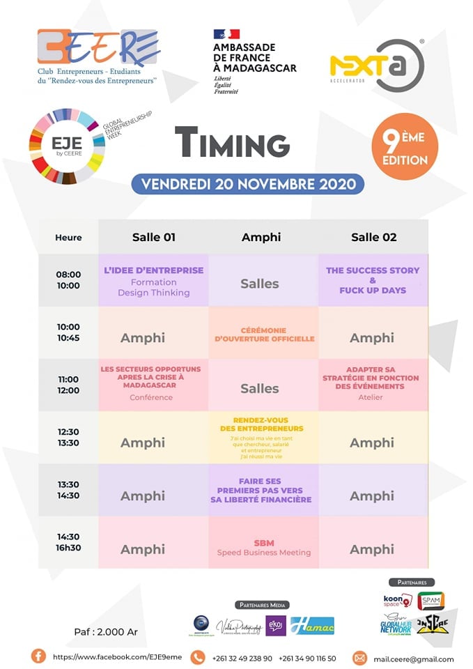 Timing-Espace-Jeune-Entrepreneur-9eme-edition-Madagascar